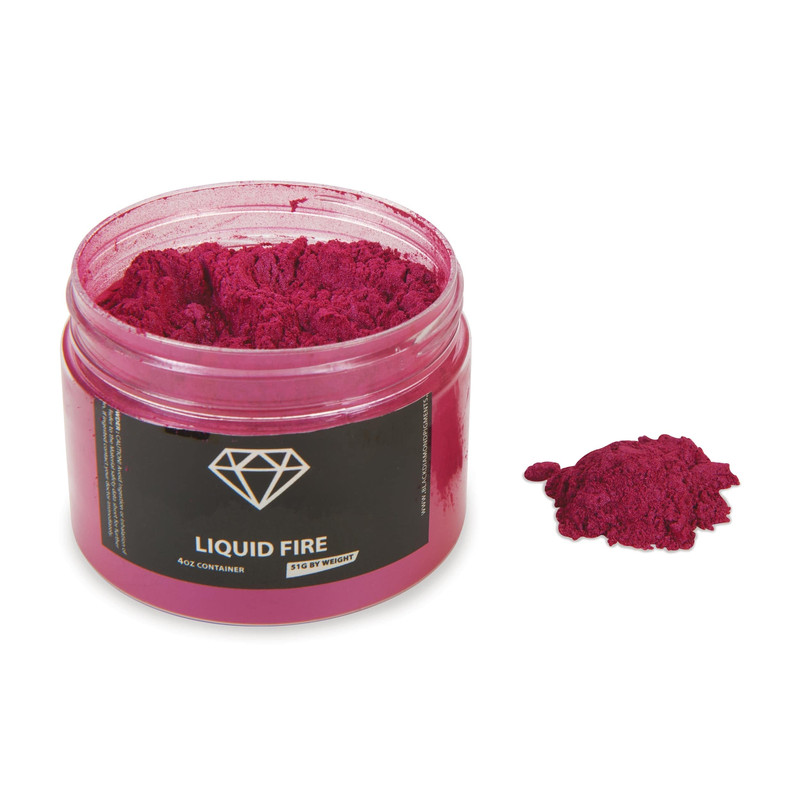 Mica Powder - 51 Grams - Color:Liquid Fire